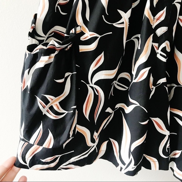 ANTHRO Hei Hei Palma Romper Black Printed Size XS - Picture 8 of 13